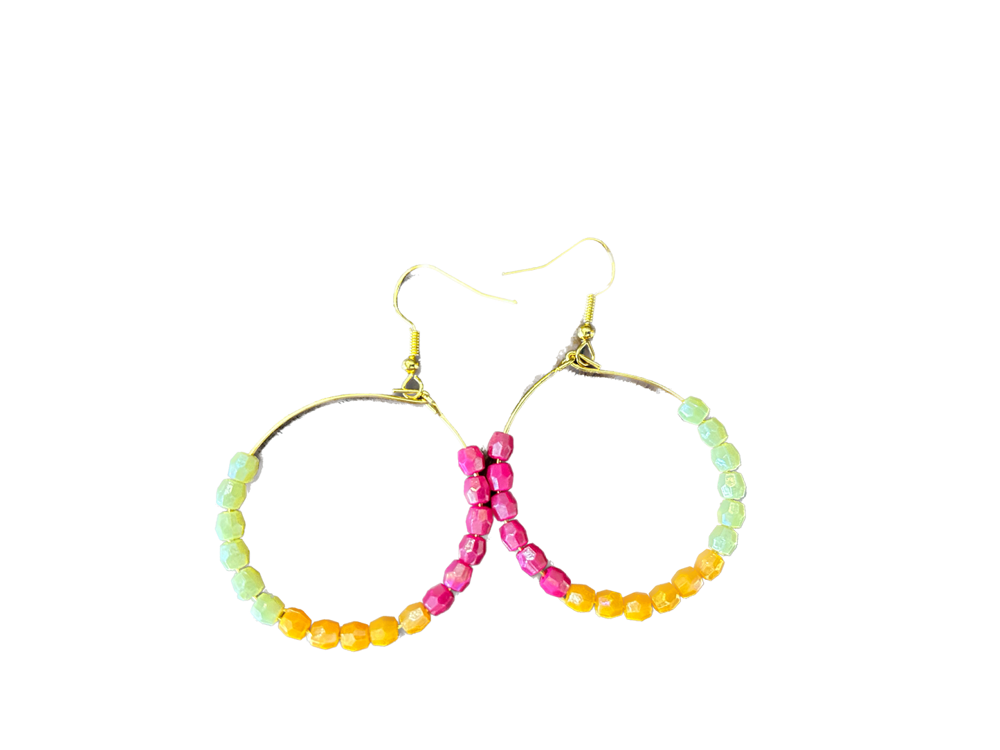 Lightweight bead earrings for girls