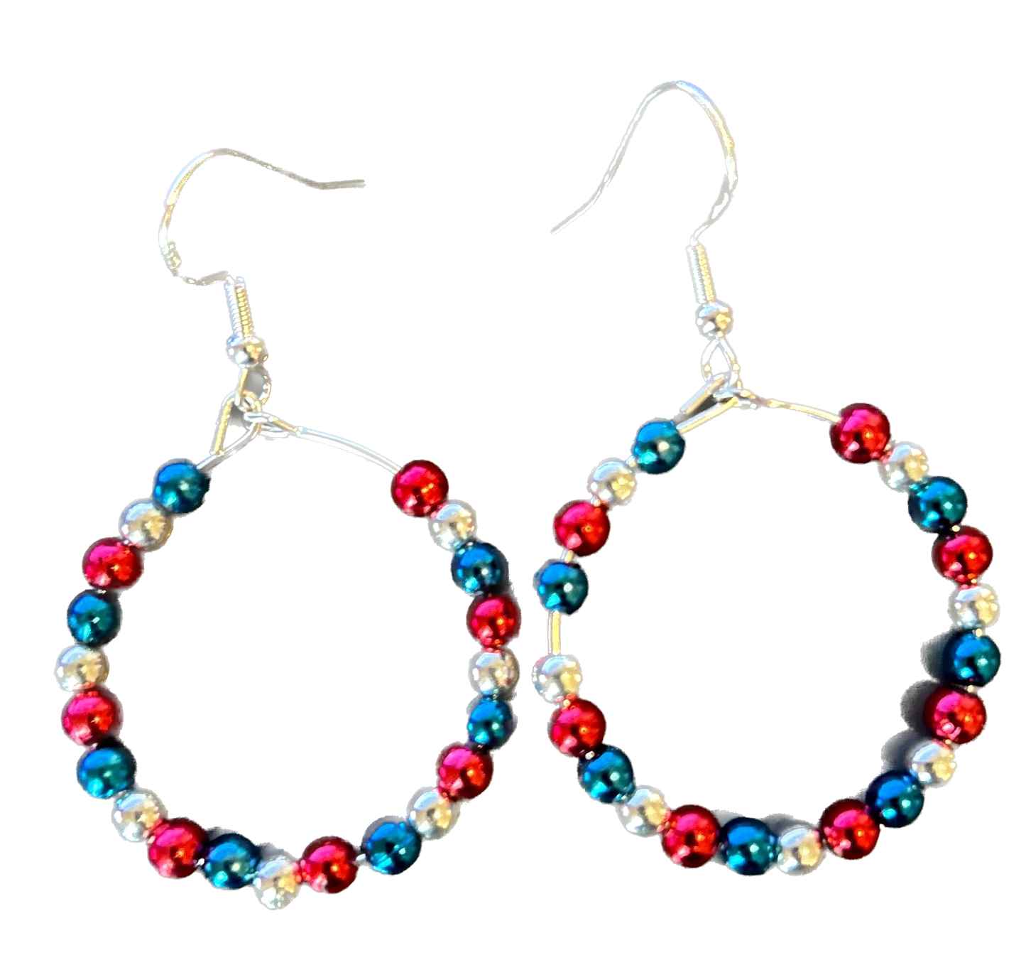 Lightweight bead earrings for girls